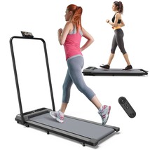 Walking Pad Under Desk Treadmill 2 In 1 Folding Treadmills For Home Offi... - £250.39 GBP