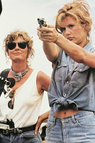 Thelma and Louise Susan Sarandon Gena Davis get tough 24X36 Poster