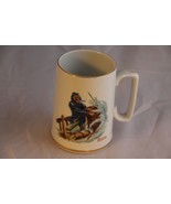 Norman Rockwell Museum  &quot;Braving the Storm&quot;  Coffee Hot Tea Mug 1985 Nau... - $280.89 MXN