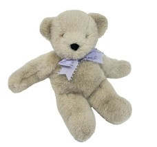 9&quot; VINTAGE 1989 NORTH AMERICAN GREY TEDDY WIL BEAR STUFFED ANIMAL PLUSH ... - £44.80 GBP