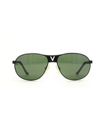 Vuarnet CUIRNOI 205 Black / Green Sunglasses Leather 50mm - €184,88 EUR