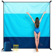 Diveblues Beach Blanket, Extra Large Sandproof , Picnic Mat, 8 Persons F... - £51.76 GBP