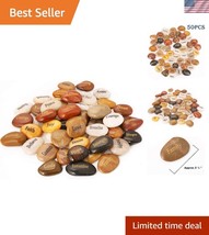 Durable Engraved Healing Stones - 50PCS Motivational Rocks for Gratitude... - $60.00
