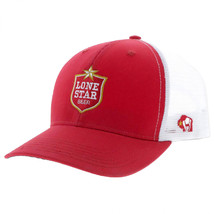Lone Star Beer Embroidered Logo Curved Bill Snapback Hat Multi-Color - $37.98