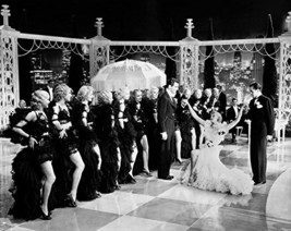 Jack Benny, Robert Taylor and Una Merkel in Broadway Melody of 1936 16x2... - $69.99