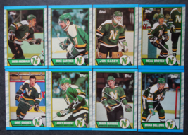 1989-90 Topps Minnesota North Stars Team Set of 8 Hockey Cards - £3.85 GBP