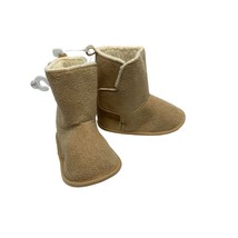 New Rising Stars Girls Infant baby Size 3 9 12 months Beige Tan Boots Sh... - £7.90 GBP