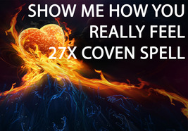 HAUNTED 100X FULL COVEN SHOW ME HOW YOU REALLY FEEL NOW EXTREME MAGICK 98 Witch  image 2