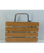 Lift-Assist SSB Wood Folding Bathroom Shower Seat Bench Wall-Mounted Met... - €81,29 EUR
