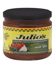Julios Mild salsa. 2 pack lot. parties chips and hot sauce. football gam... - $31.65