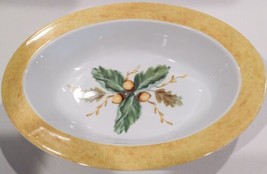 Fitz and Floyd English Oaks 11” Oval Vegetable Bowl - £74.70 GBP