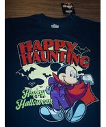 Walt Disney Mickey Mouse Happy Halloween Dracula T-Shirt Mens LARGE NEW ... - $27.64 CAD