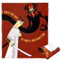 Cartoon Network&#39;s Samurai Jack Silk Touch Throw Blanket, 50&quot; x 60&quot;, Jack versus  - £48.80 GBP