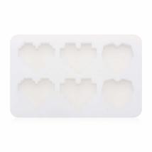 Handmade Silicone Resin Mold Making Tool UV Epoxy Resin Heart Epoxy Mold Casting - £8.64 GBP