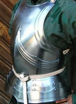 Medieval 18GA Acero Superior Cuerpo Gótico Armor Peto/Coraza Caballero Armor - £136.33 GBP