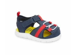 Carter's Just One You Baby Royal First Walker Sandals (Navy/Red) Size 3T... - $9.49