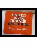 Broncos United In Orange Time To Ride Football Rally Towel Denver Orange - €9,31 EUR