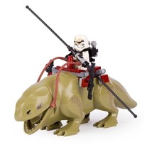 Dewback and Sandtrooper - Dewback trooper Star Wars Series Minifigures Toy - £11.58 GBP