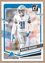 2023 Donruss #101 Kerby Joseph Detroit Lions - £1.48 GBP