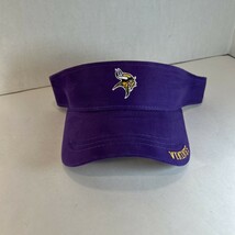 Minnesota Vikings Adjustable Purple Visor - OSFA - $14.99