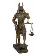 God Anubis with Scales of Justice Statue Figurine 10&quot; Tall (Faux Bronze ... - $67.78 CAD