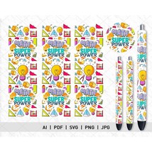 Teacher Pen Wrap, Pen Wrap Png, Epoxy Pen Wrap, Glitter Pen Wrap,Pen Wrap Design - £2.18 GBP