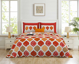 Printed Double Size Bedsheet with Pillow Covers  (90 x 90 Inches or 228 x 228 Cm - £31.38 GBP