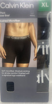Calvin Klein Men&#39;s Microfiber Boxer Briefs 3 Pack (Black, XL) - $799.83 MXN