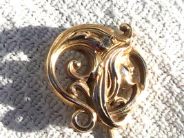 Art Nouveau Stickpin Lady Head With 1 Set Brilliant Circa 1910 Genuine Period Pc - £35.73 GBP