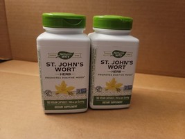 2x Nature’s Way St. John’s Wort 180 Vegan Caps 12/25^ - £22.48 GBP