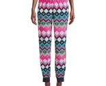 Women&#39;s Dearfoams Pink Fairisle Soft Pajama Pants Size Small 4-6 NEW - £8.51 GBP