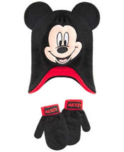 Mickey Mouse Toddler Boys 2-Pc. Hat and Mittens Set OS - £11.07 GBP