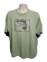 North American Sportsman 1920 Trout Fishing Catch &amp; Release Mens Green XL TShirt - £15.26 GBP