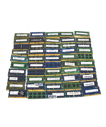 Lot of 50 x 2GB mixed brands and types Ram Memory DDR3 SODIMM LAPTOP MEMORY - £40.31 GBP
