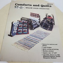 Vintage 1986 Comforts and Quilts Pattern Guide - $11.00