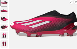 Adidas X Speedportal+ FG Soccer Cleats Pink GZ5126 Men’s Size 11 - $168.27