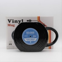 Vinyl Record Shape Mug 45RPM Retro Sounds, Stoneware, Brand New - £21.49 GBP