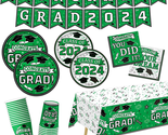 Graduation Party Supplies Graduation Party Tableware Set Congrats Grad D... - £28.64 GBP