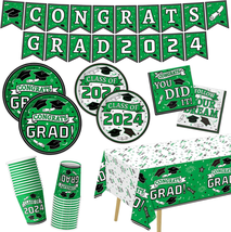 Graduation Party Supplies Graduation Party Tableware Set Congrats Grad Disposabl - £28.68 GBP