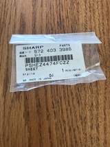 Sharp Parts Sheet 572-403-3985 NEW Ships N 24h - $27.71