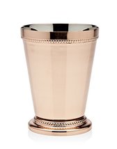 Godinger Beaded Mint Julep Cup, 4.25&quot;, Copper - $19.79