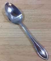 Wallace American Tradition Table Serving Spoon 18/10 Stainless Beaded Gl... - $18.69