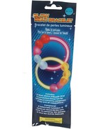 Blue Glow Stick Bead Bracelet - $3.95