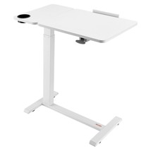 VEVOR Overbed Table, Mobile Bed Side Table with Flip Desktop and 4 Hidden Wheels - $2,687.51 MXN