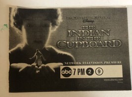 Indian In The Cupboard Vintage Tv Guide Print Ad Disney Channel Tpa32 - £4.67 GBP