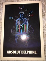 Absolut Delphine No. 207 Astronaut Shooter Recipe NEW - £3.13 GBP