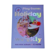 Weeekly - Play Game : Holiday 4th Mini Album E World Version - $11.99