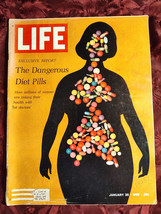 Life January 26 1968 Jan 1/26/68 Diet Pills Teddy Kollek David Slavitt +++ - £6.02 GBP