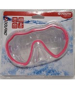 Dolfino Premier Youth Adjustable Head Strap Latex Free Swim Goggles Pink - $417.38 MXN