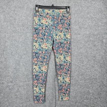 LuLaRoe Womans Leggings OS One Size 2-10 Multicolor Floral Pattern Activ... - $9.94